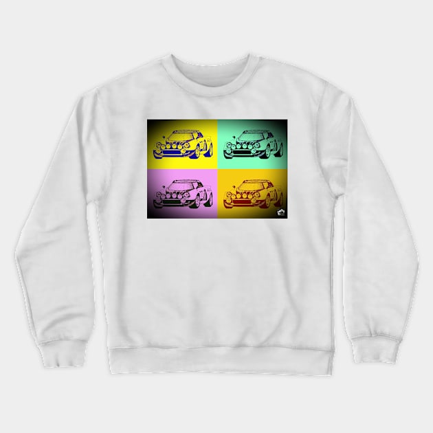 Geo3Doodles Pop t'art Stratos (1) Crewneck Sweatshirt by Geo3doodles